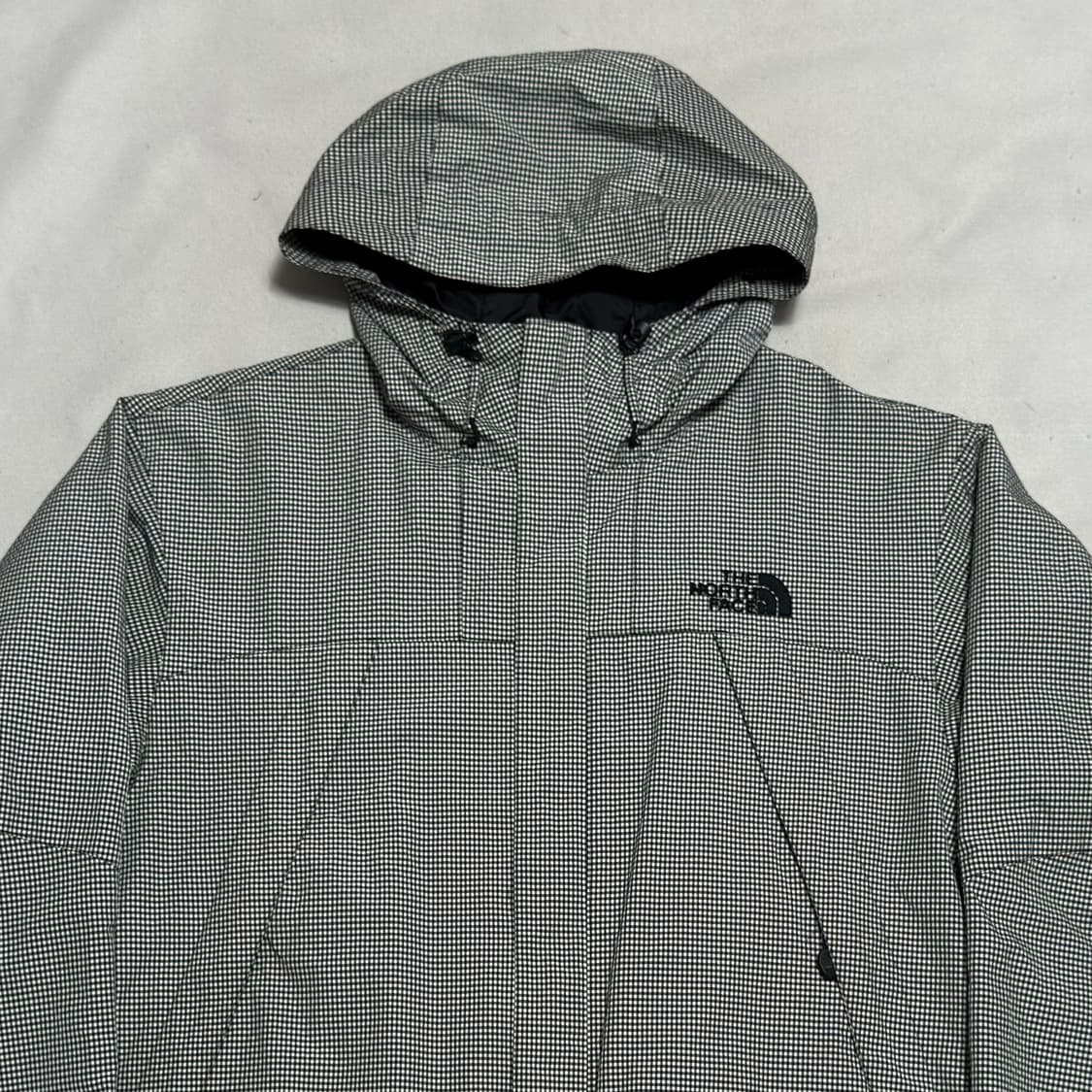 100 노스패이스 체크보드 후드 바람막이 상품이미지1