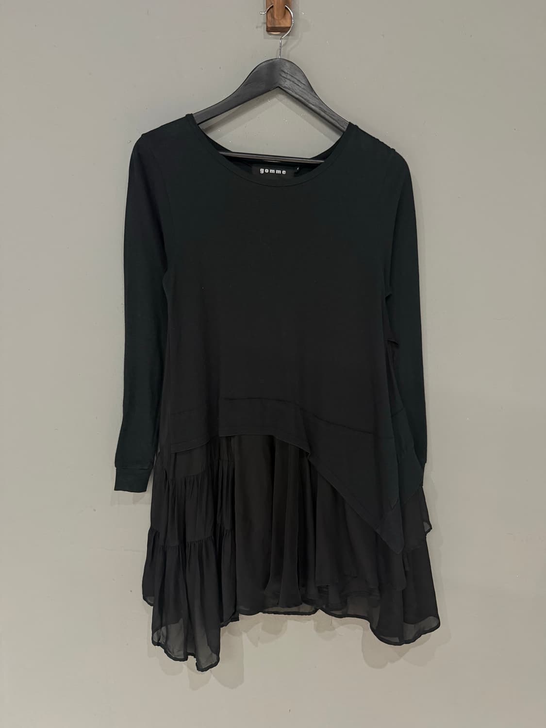 Gomme layered detail long sleeve  상품이미지5