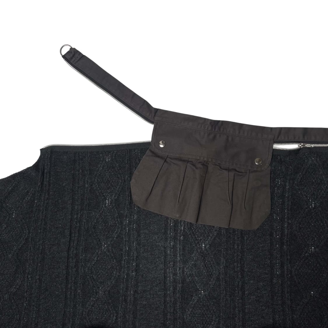 Gomme 카고 포켓 니트 랩 스커트 상품이미지6