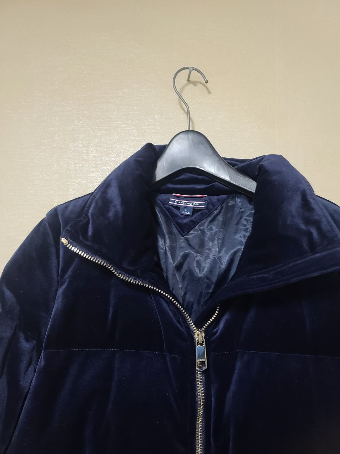 타미힐피거 하이넥 벨벳 덕다운 코트(패딩) 상품이미지3