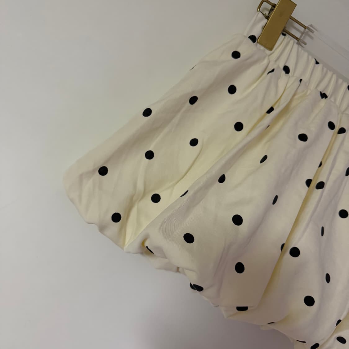 새상품 여자 도트 펌킨 스커트 상품이미지2