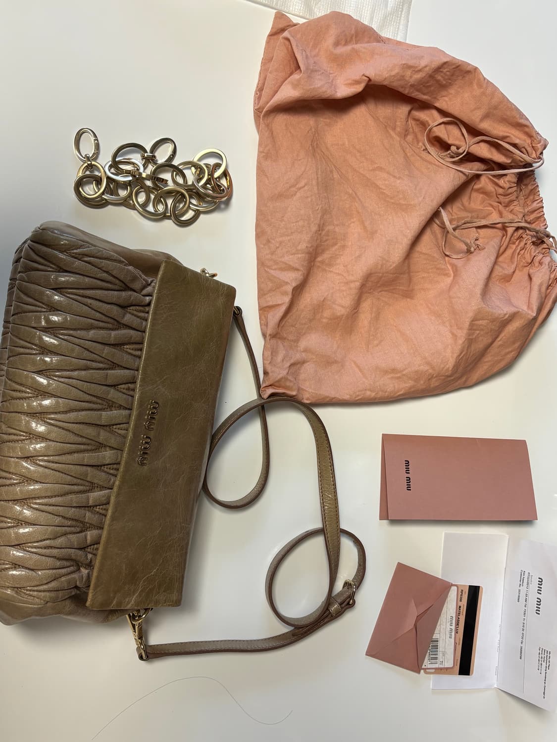 미우미우 마테라쎄 크로스백, 숄더백/핸드백 상품이미지1