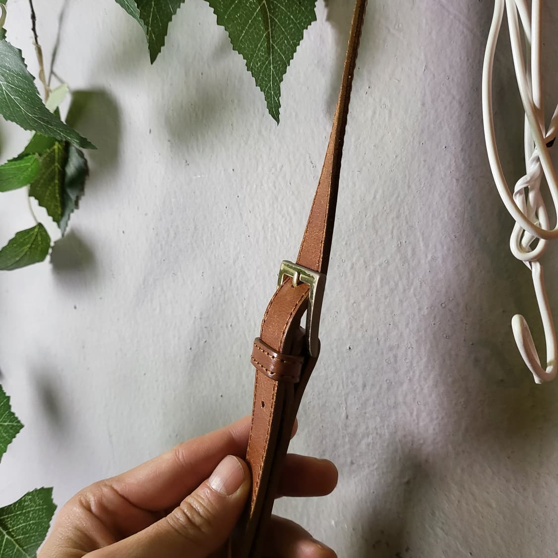 NICOLE 레더 크로스백 상품이미지6