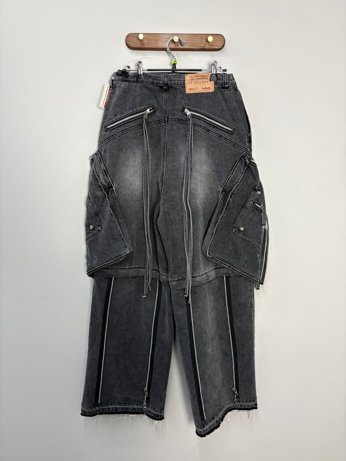 써저리 프로세스 010 컨버터블 데님팬츠 A3639 상품이미지6