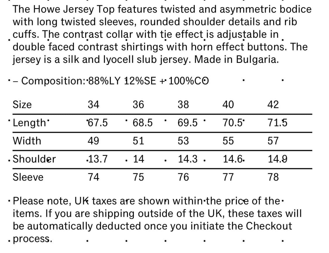 (36) 키코 코스타디노브 Howe Jersey Top 상품이미지7