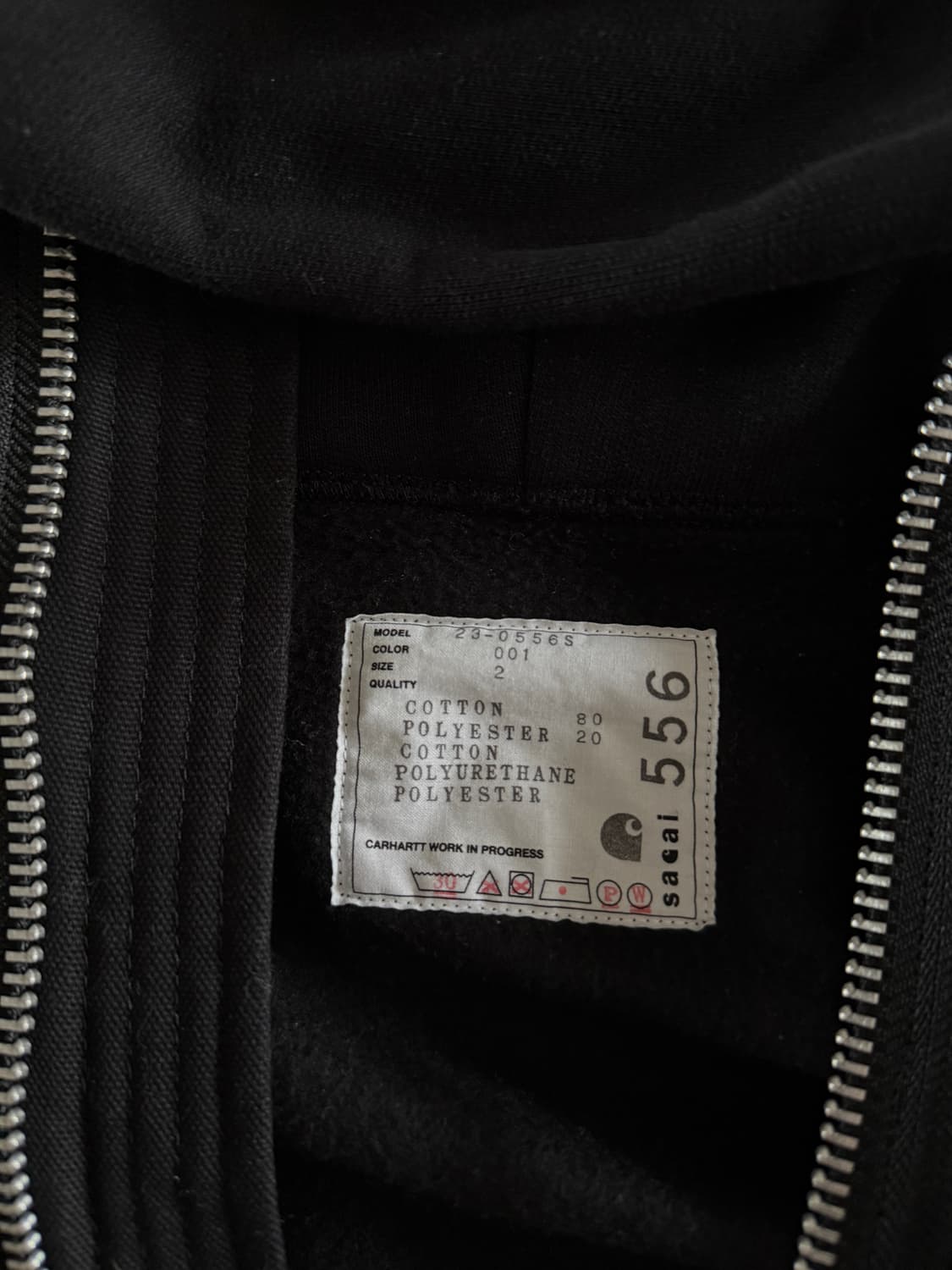 Sacai hood zipup 상품이미지2