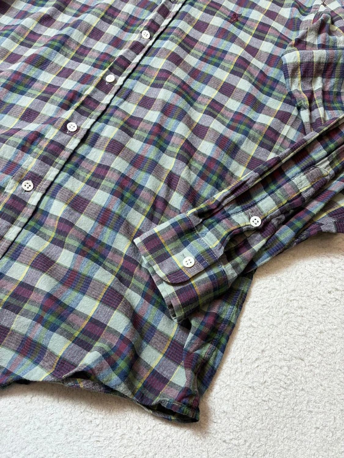 폴로 랄프로렌 90's 컨트리 체크 셔츠 PN7579 상품이미지5