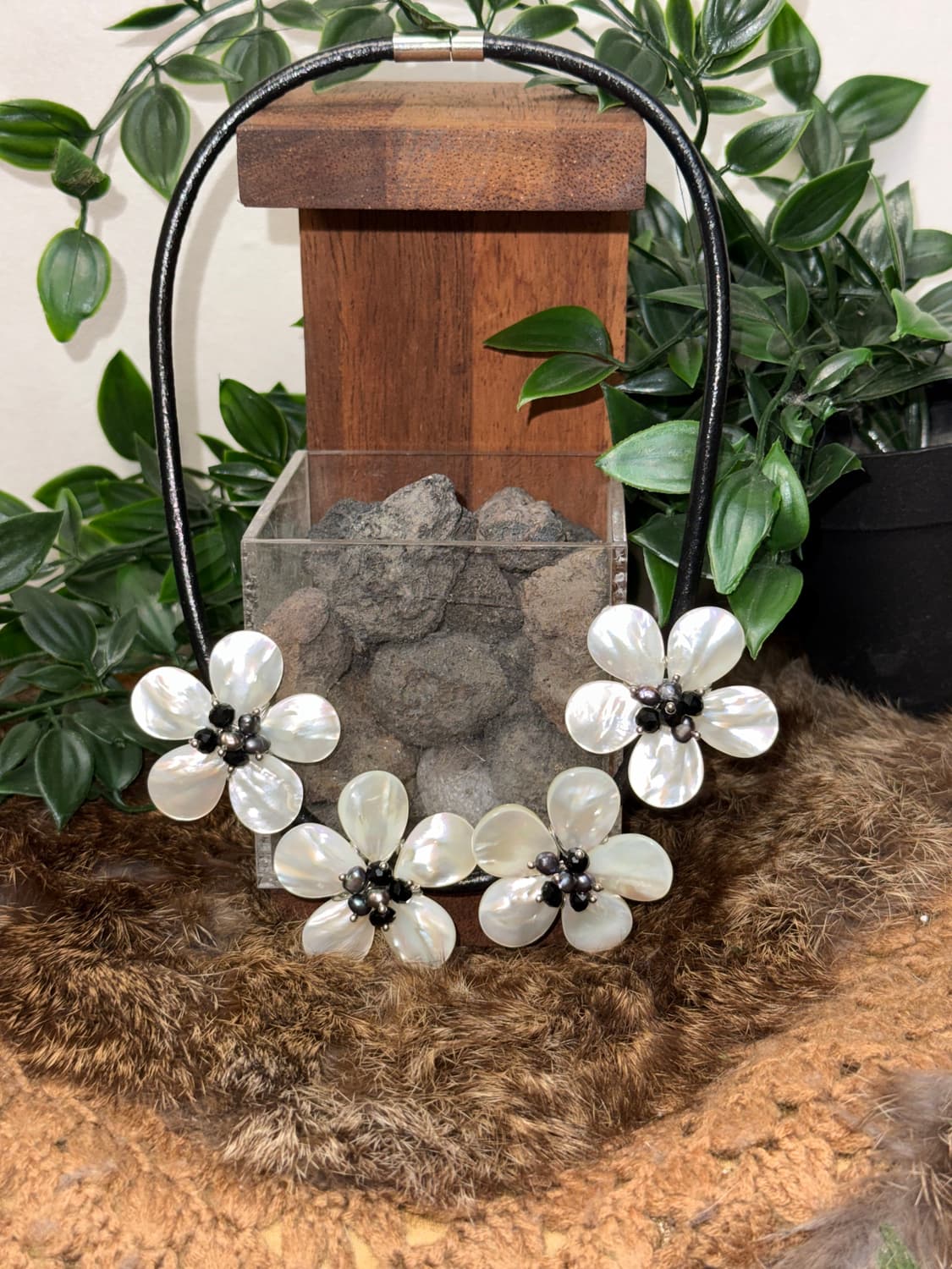 Shell flower beads necklace  상품이미지2
