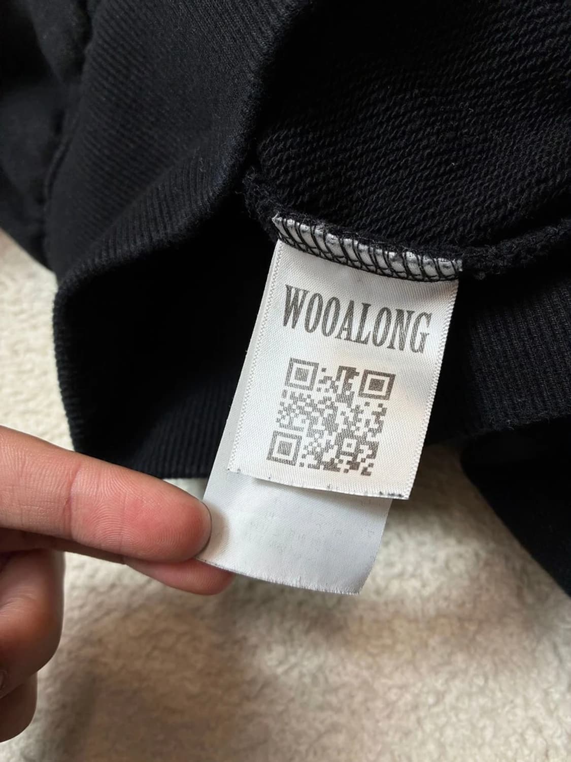 우알롱 21FW 투웨이 시그니처 크롭 후드 집업 PN6959 상품이미지8