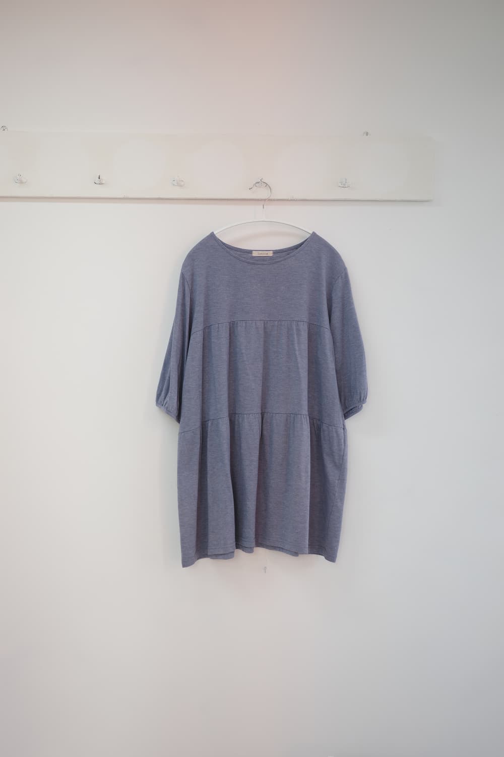 Mute blue sleeve tee 상품이미지4