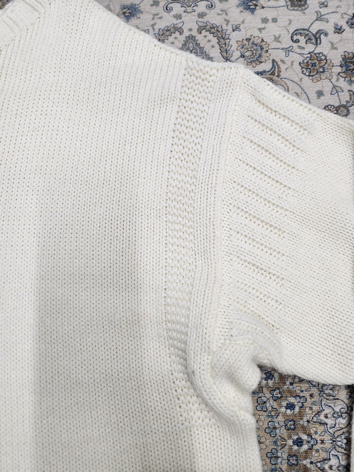 GU 아이보리 니트 스웨터 L 상품이미지3