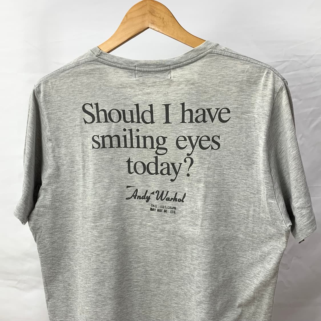 히스테릭 글래머 앤디 워홀 반팔 티셔츠 상품이미지5