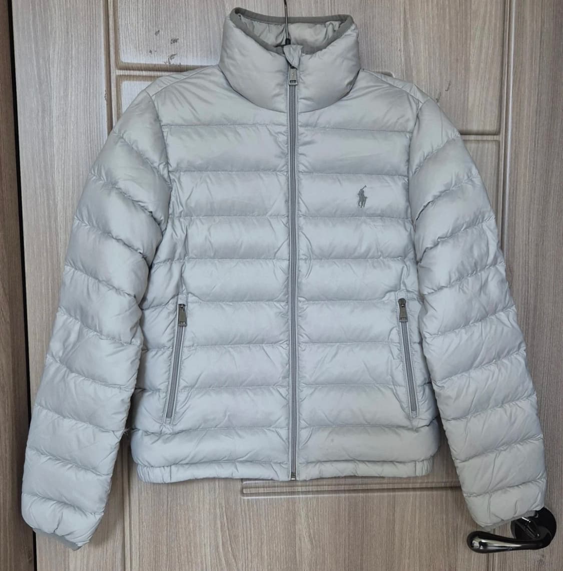 폴로랄프로렌 다운 패딩 숏패딩 경량패딩 그레이 상품이미지1