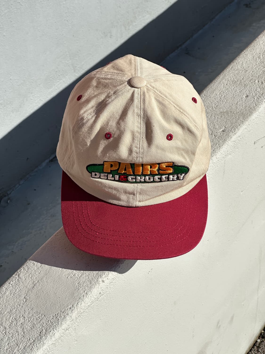 [F] PAIRS 델리앤그로서리 빈티지 볼캡 모자 상품이미지1
