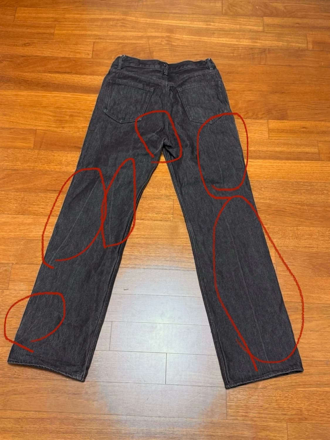 Auralee 하드 트위스트 데님팬츠 상품이미지3