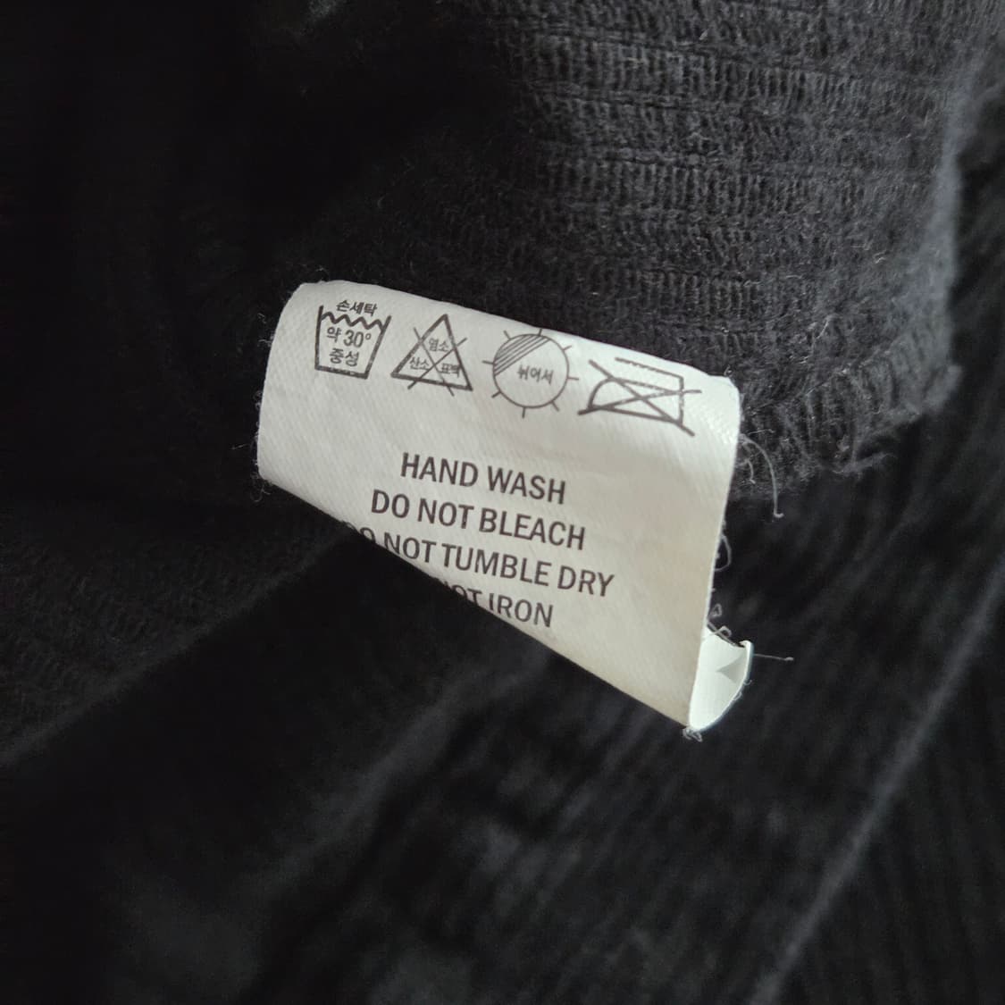 선데이도넛클럽 키즈 코듀로이 자켓 블랙 110 상품이미지3