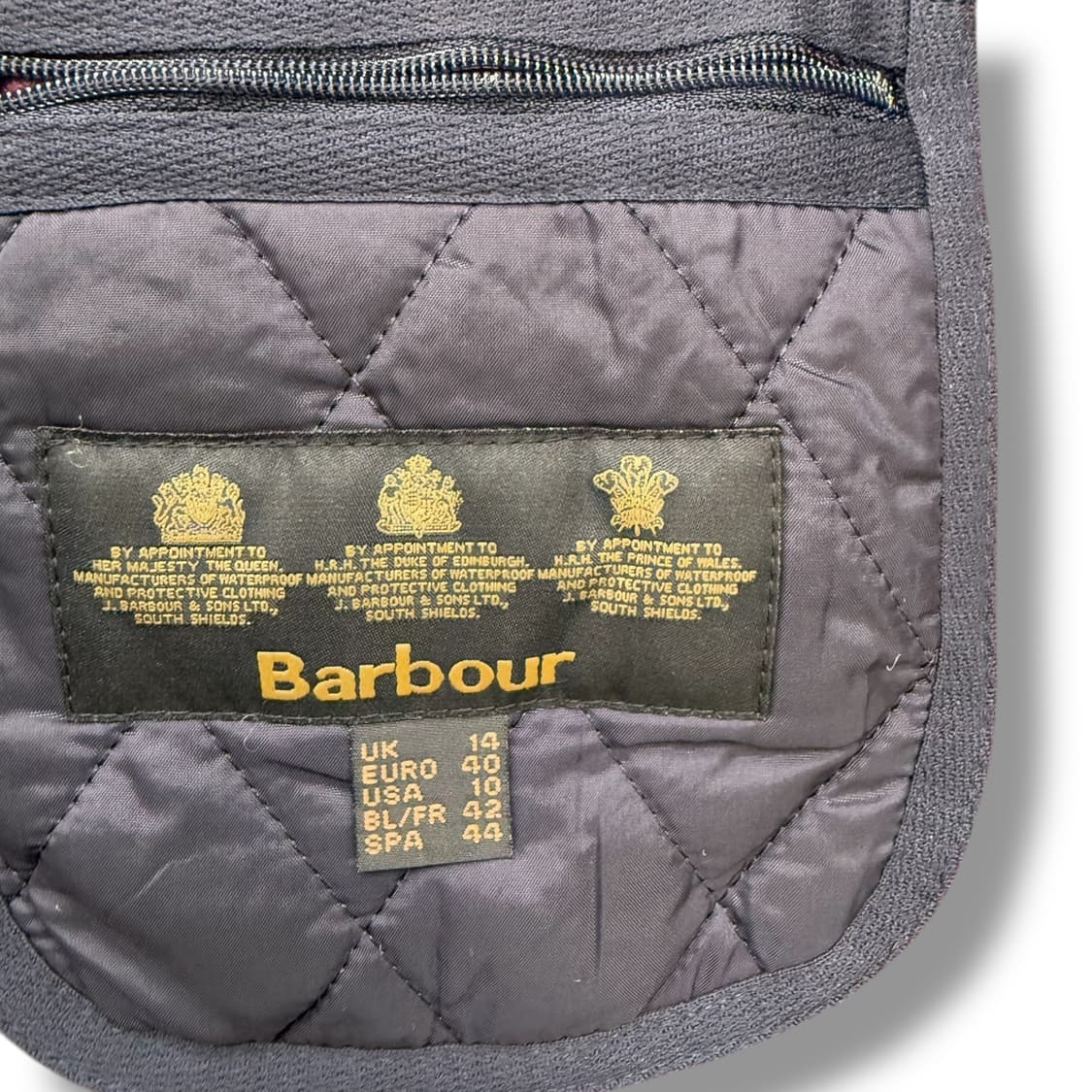 바버 퀄팅 베스트 r1846  상품이미지7