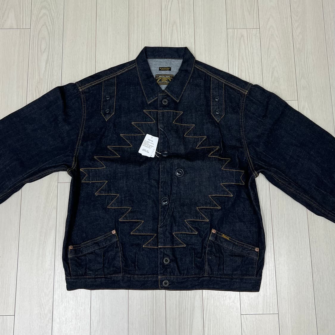 캐피탈 산토 도밍고 썬더버드 데님 자켓 인디고 46 상품이미지1