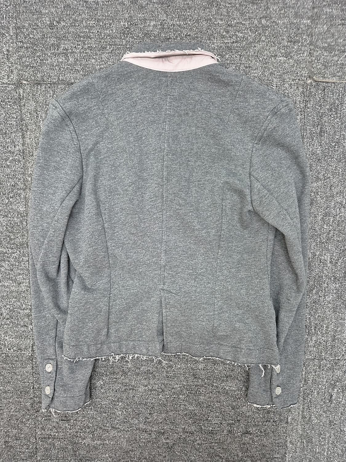 [M]<아디다스>그레이 스웨트 블레이져 상품이미지4