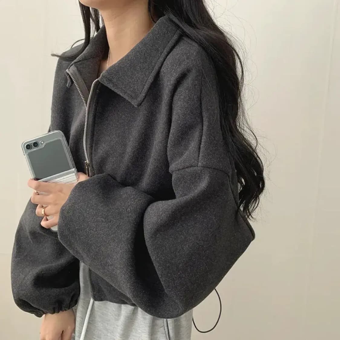 피트 카라 자켓 점퍼 상품이미지1