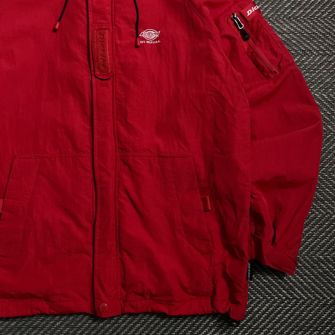 디키즈 USA 올드스쿨 나일론 테크웨어 자켓 레드y 4036 상품이미지2