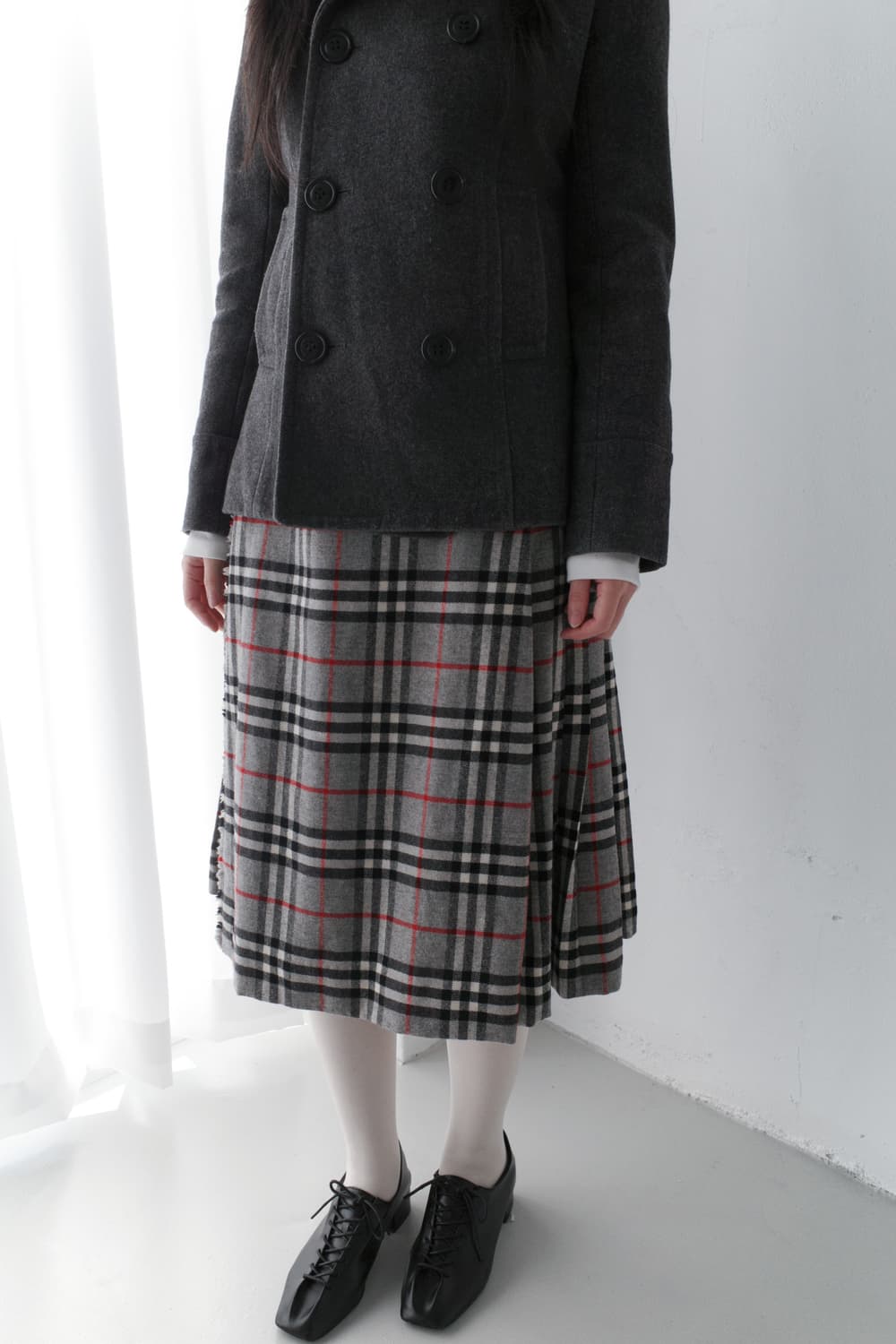 burberry) check buckle skirt 상품이미지8