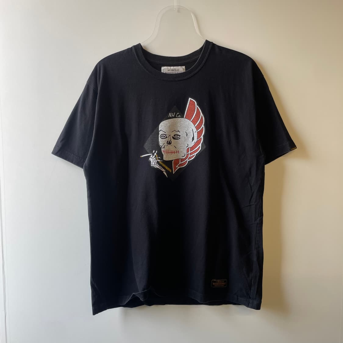 네이버후드 스컬 스모크 반팔 티셔츠 상품이미지1