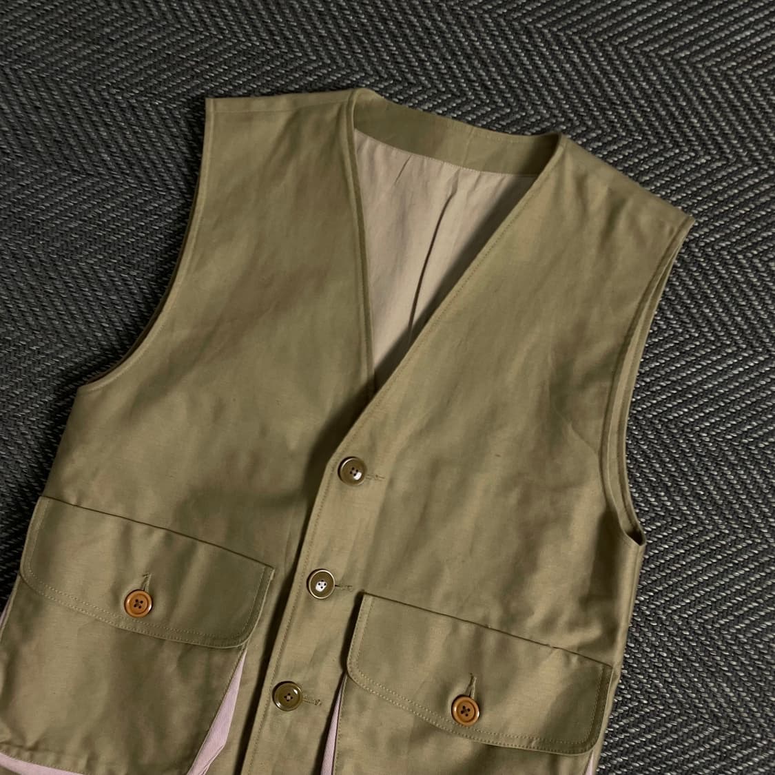 이치타임 아메카지 포켓 워크 베스트o 3415 상품이미지3