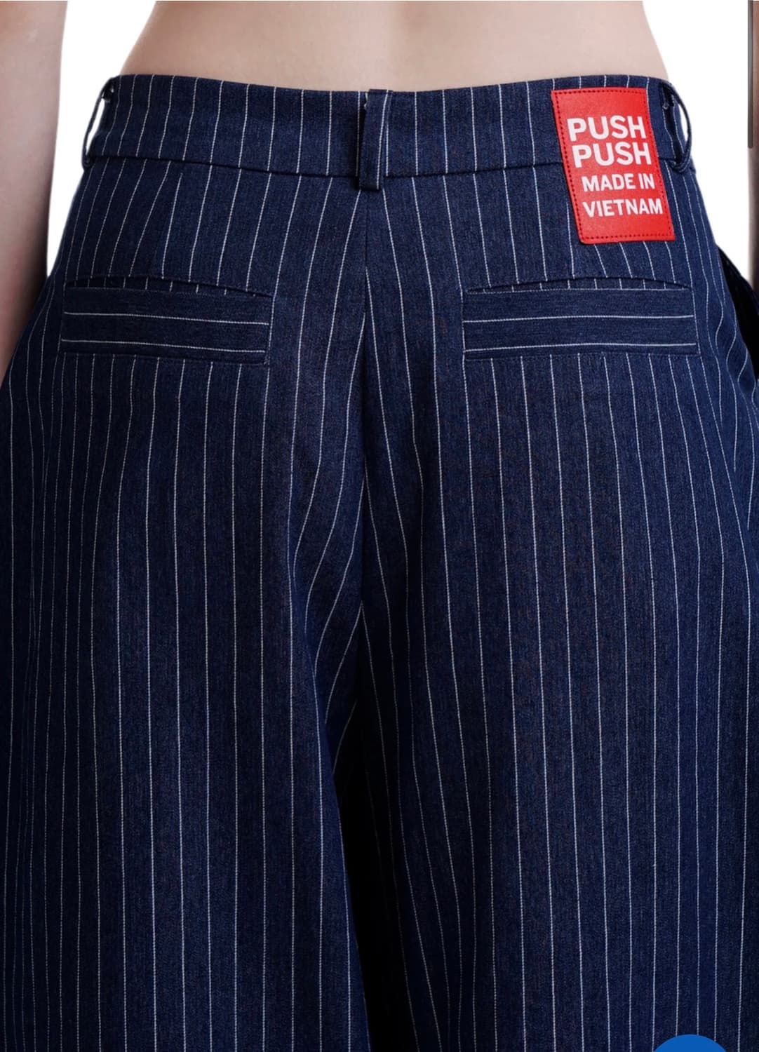 push push 스트라이프 팬츠 XL 상품이미지3