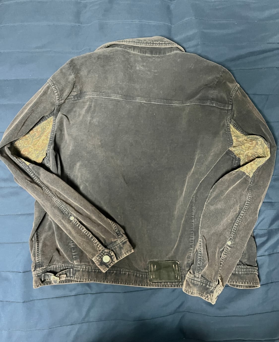 폴리테루 페이즐리 트러커 다크 퍼플 네이비 2사이즈 상품이미지4