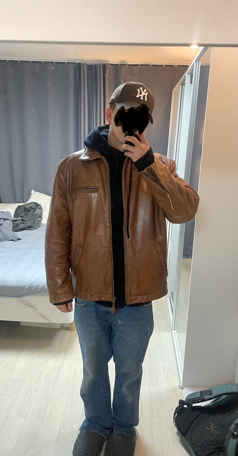Levi’s 소가죽 자켓 (착샷o) 상품이미지3