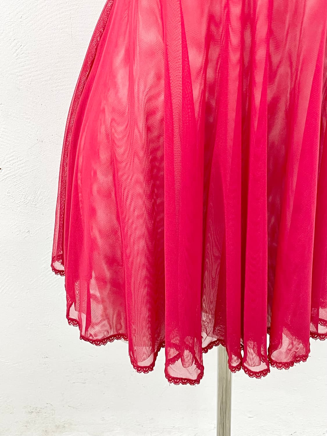 레드 레이스 슬립 상품이미지3