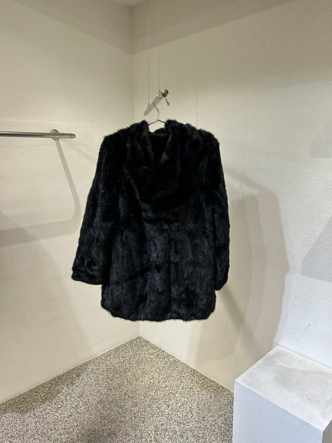 사가밍크 퍼 하프 코트 상품이미지2