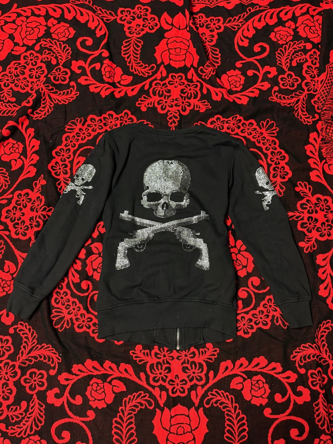 "MasterMind JAPAN" Skull stones zip-up 상품이미지1