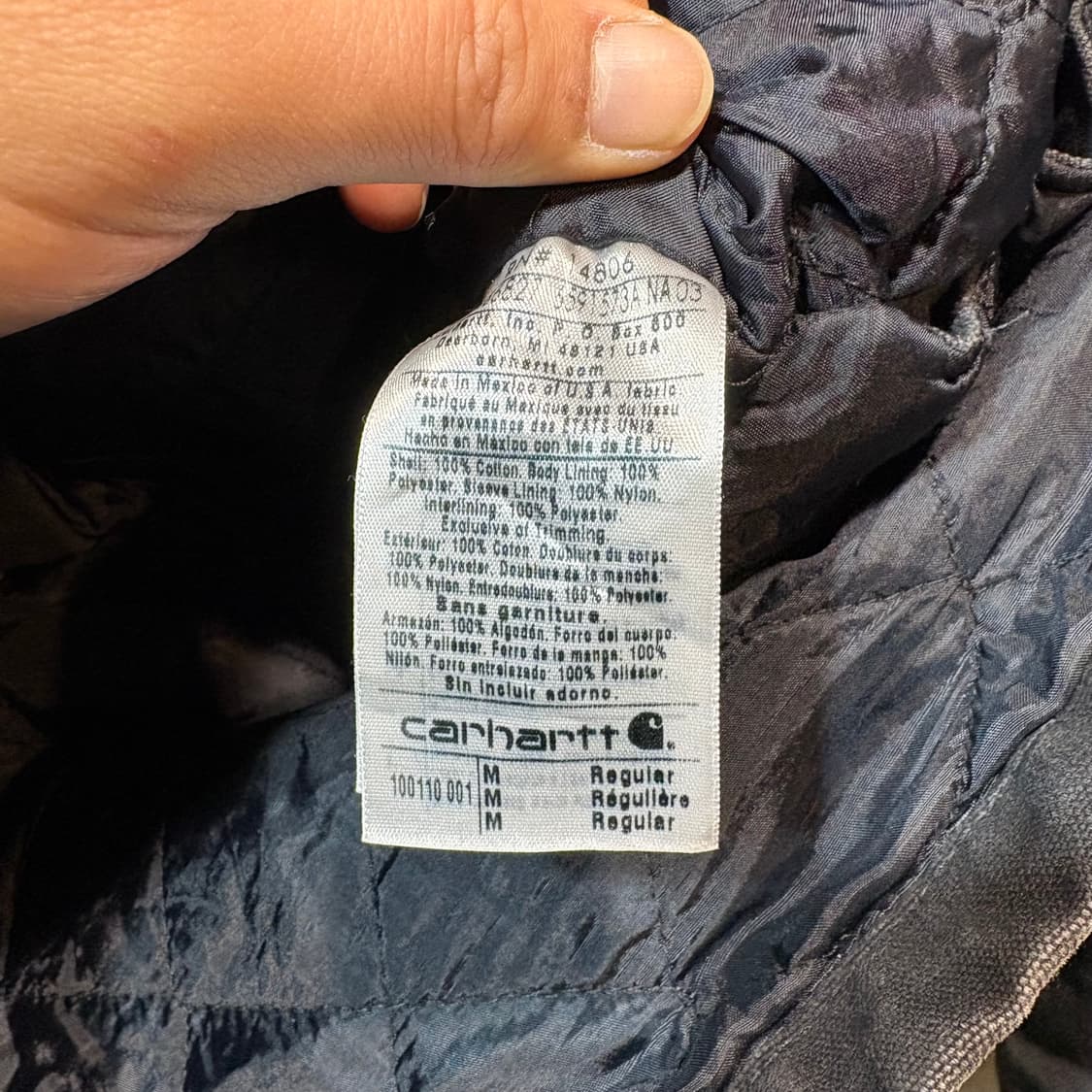 [M] CARHARTT 칼하트 빈티지 워크 자켓  상품이미지7