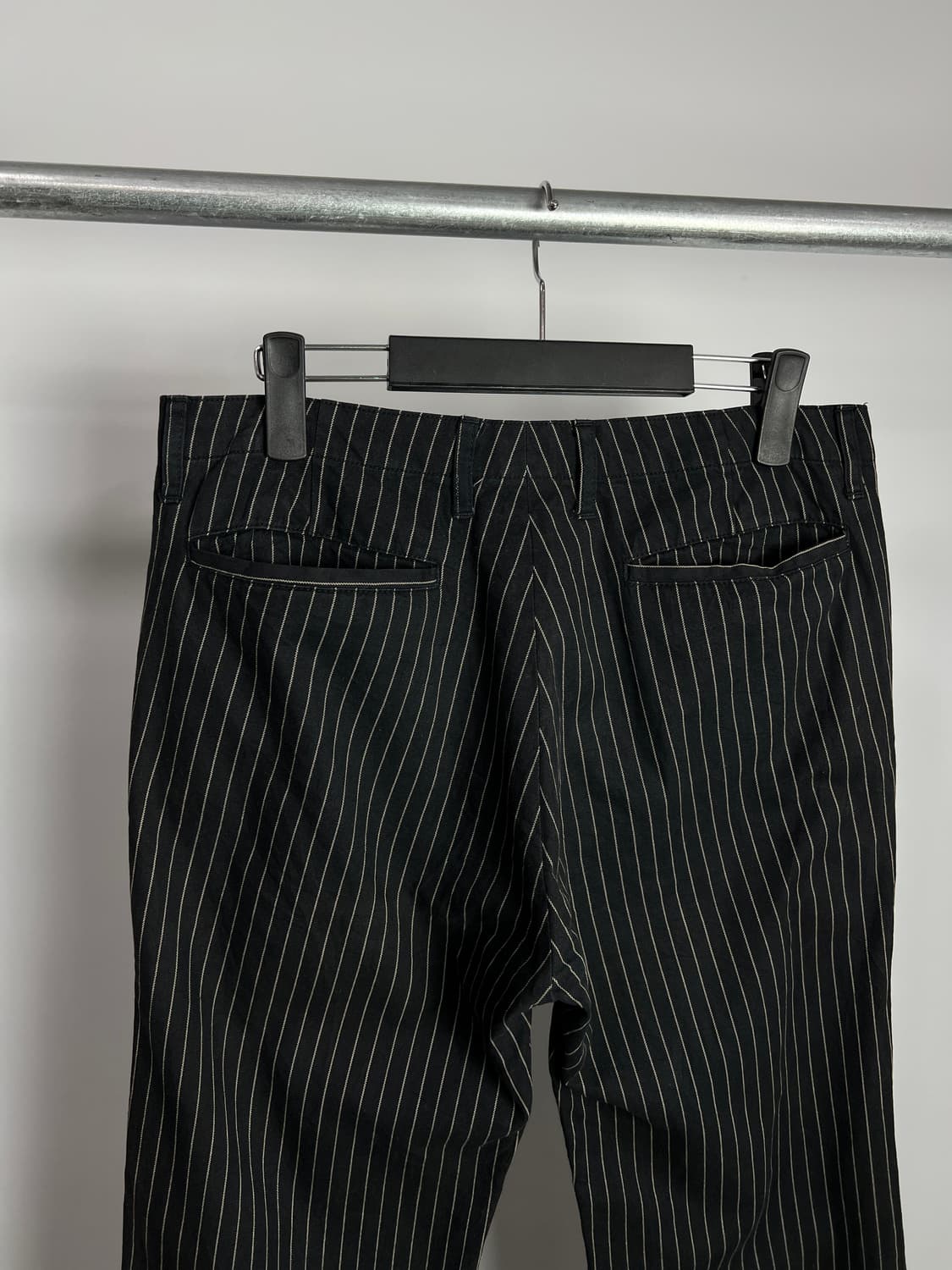 CUSTOM CULTURE 스트라이프 부츠컷 팬츠 상품이미지7