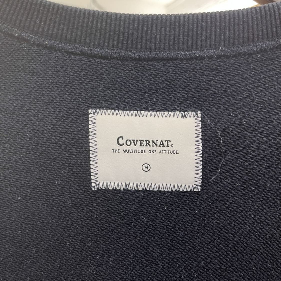 커버낫 아이비 리버스 올드스쿨 키치 빅로고 맨투맨 M C10422 상품이미지5