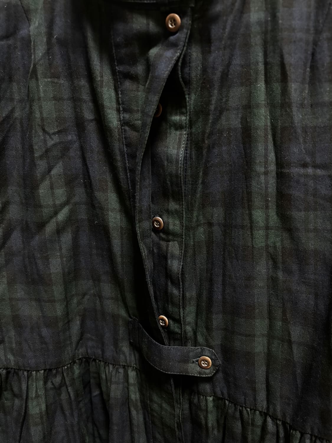 프릭스스토어 벌룬 슬리브 플레어 체크 미니 원피스 - [택/가방 포함] 상품이미지6