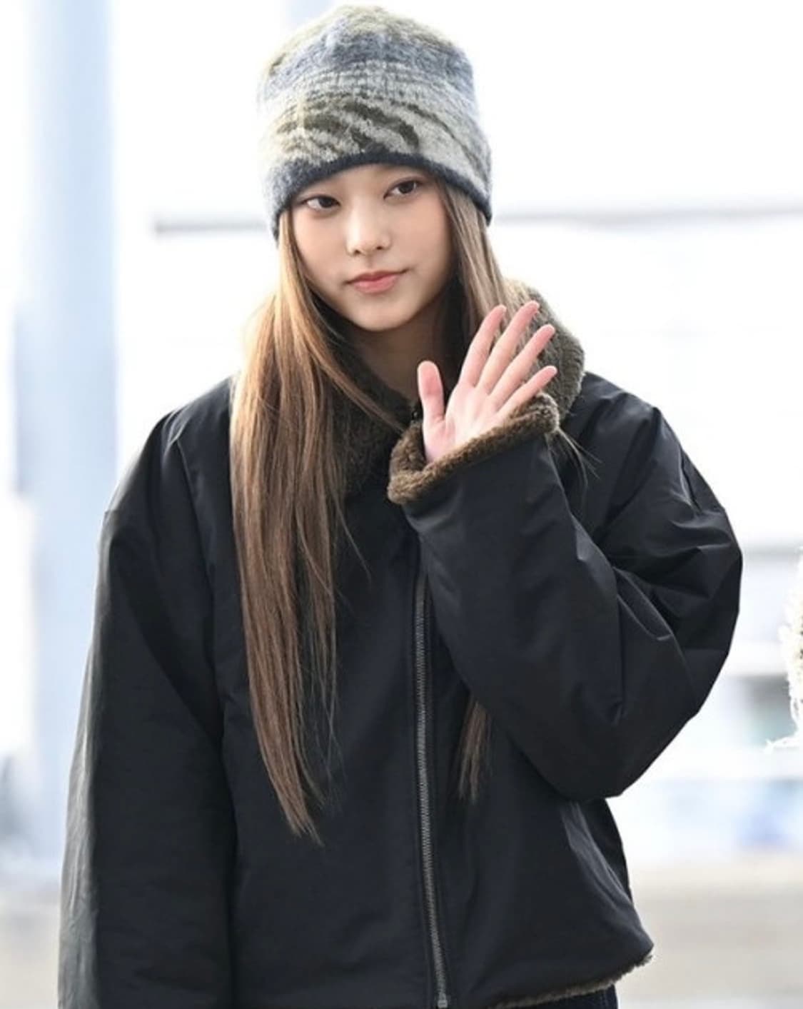 로어즈 x miki kim olive 비니 (뉴진스 해린 비니) 상품이미지1