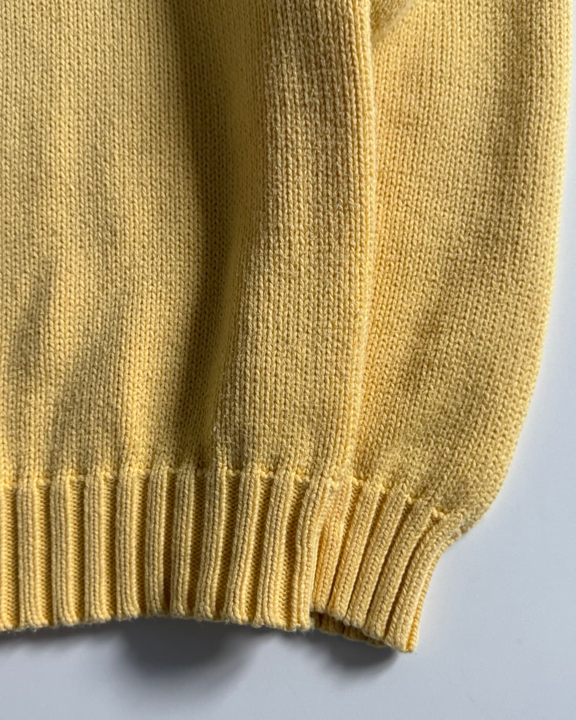 Polo 폴로 랄프로렌 옐로우컬러 코튼 라운드넥 니트 상품이미지6