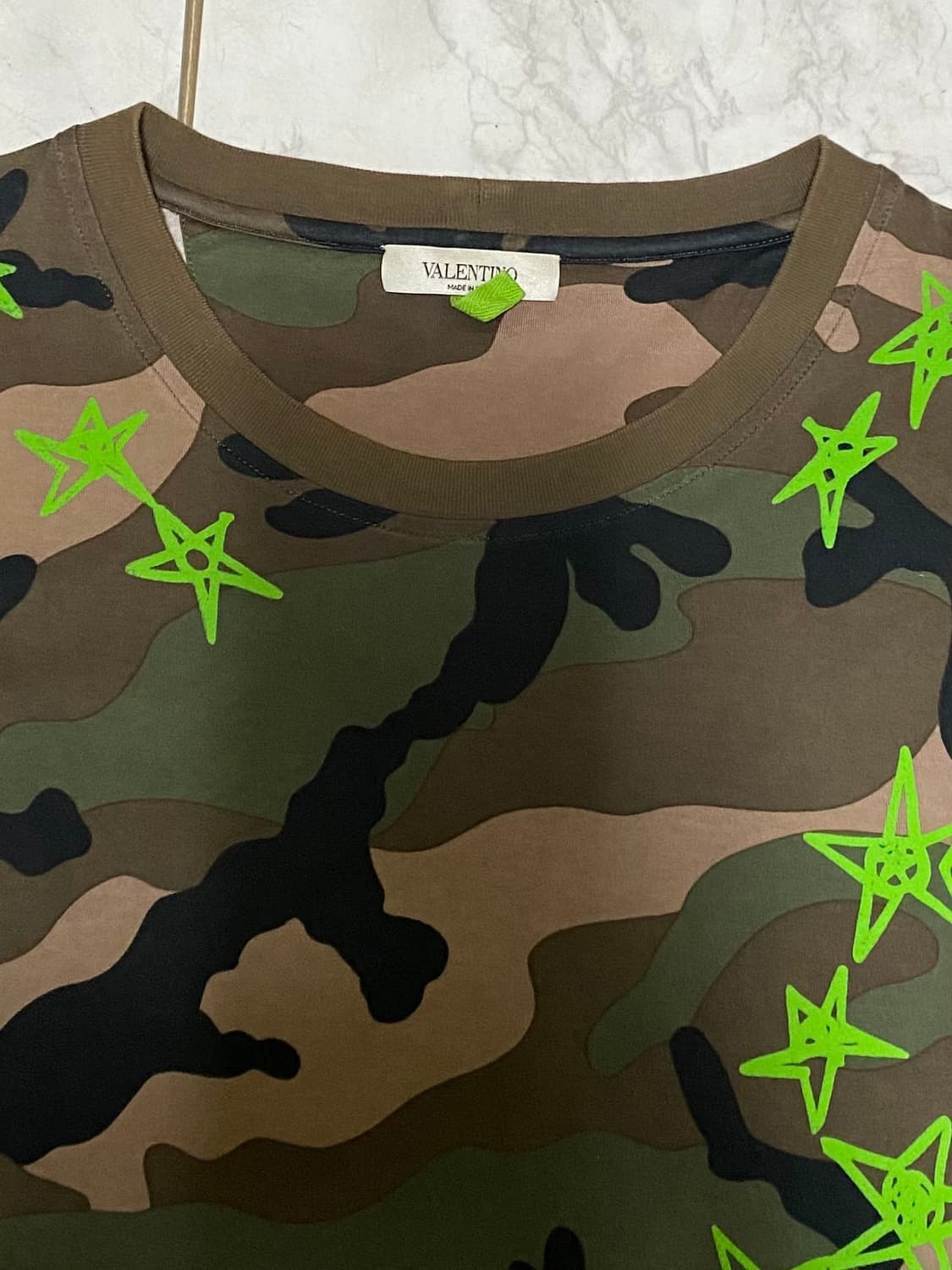 발렌티노 카모 반팔 티셔츠 사이즈 100 상품이미지2