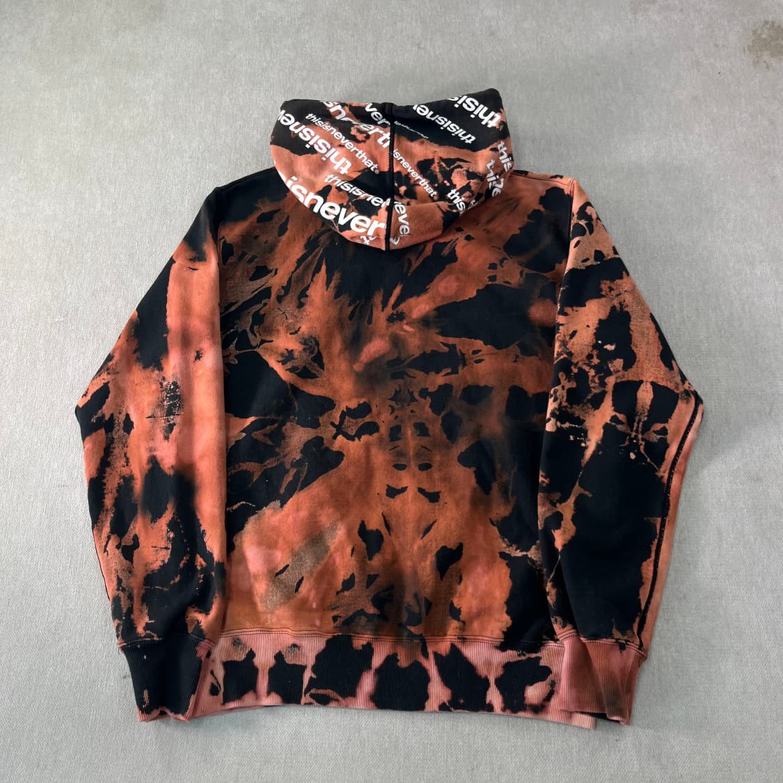 100 디스이즈네버댓 타이다이 후드티  상품이미지2