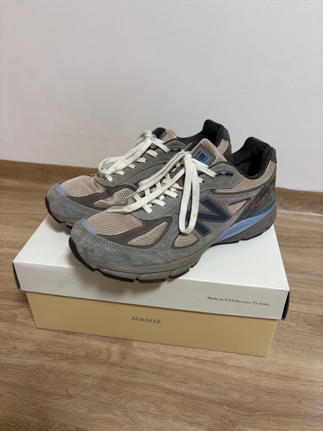 [270]뉴발란스 오라리 990v4 런던포그 상품이미지1