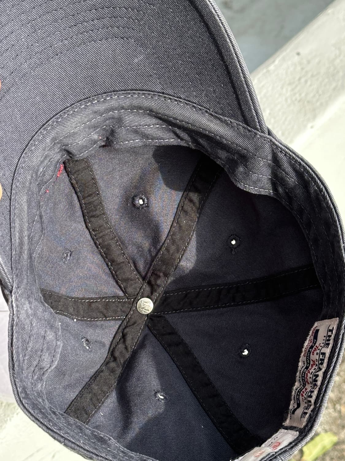 [M-L] 빈티지 코넬대학교 로고 볼캡 모자 상품이미지6