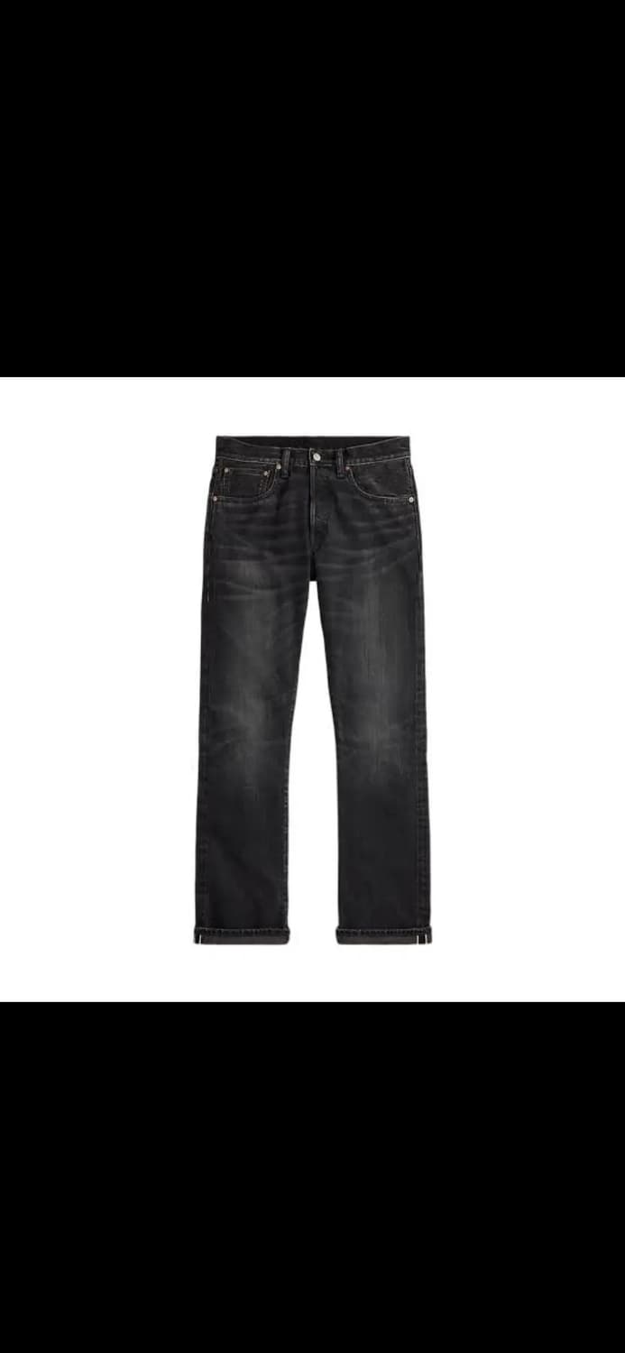 RRL 슬림 부트 디스트레스트 셀비지 상품이미지2