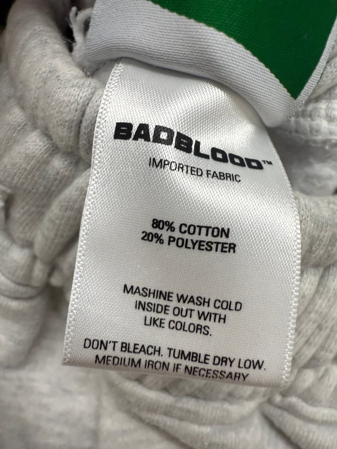 배드블러드 로고 투웨이 조거팬츠 XS 상품이미지4