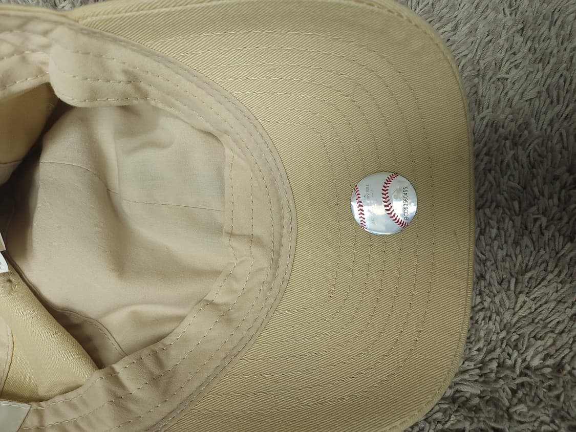 MLB LA 다저스 볼캡 베이지 모자 상품이미지9