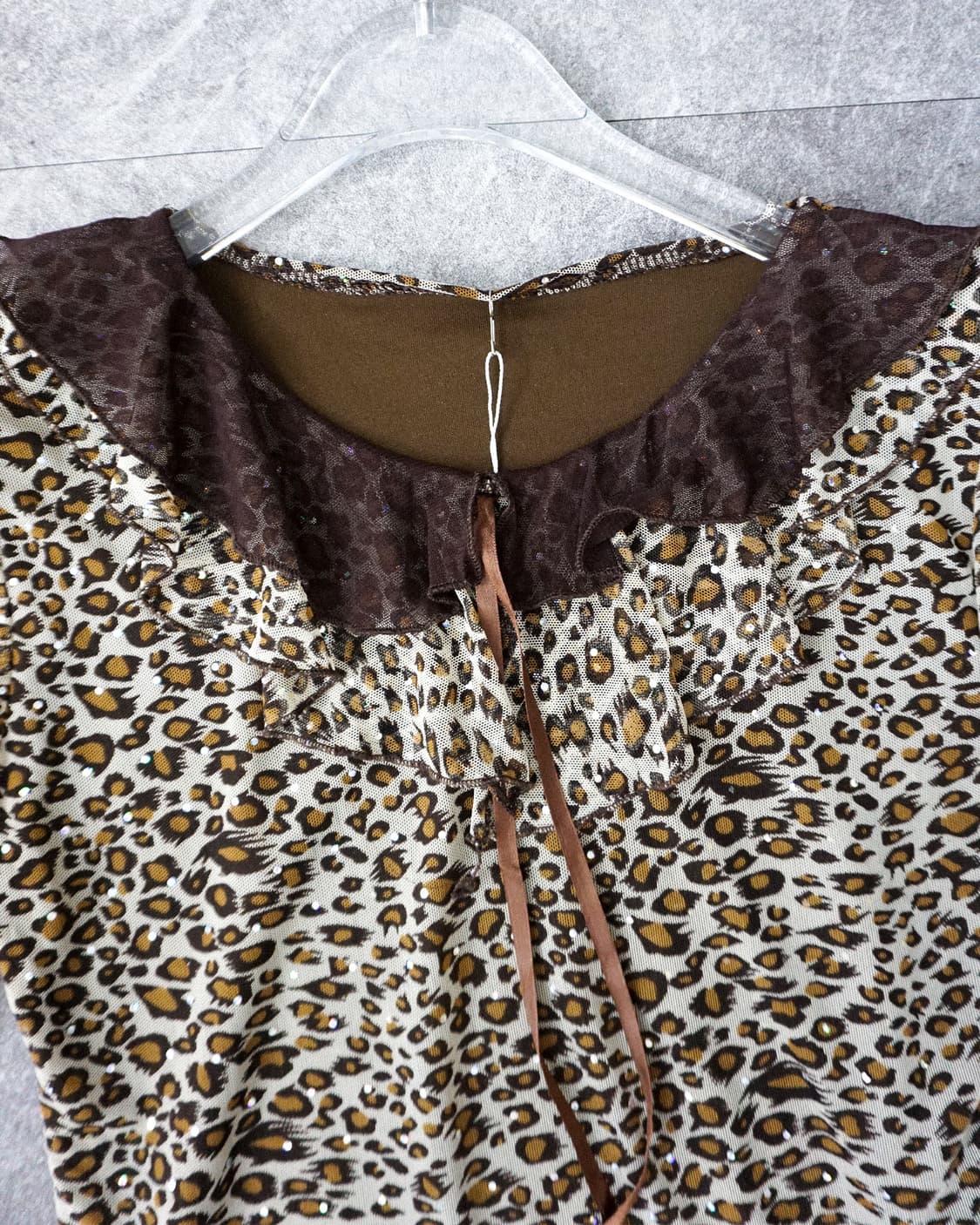 Leopard Blouse 상품이미지3