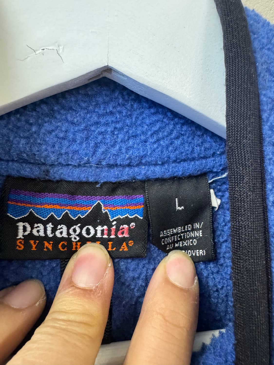 파타고니아 신칠라 마수피얼 하프집업 블루 L 상품이미지3