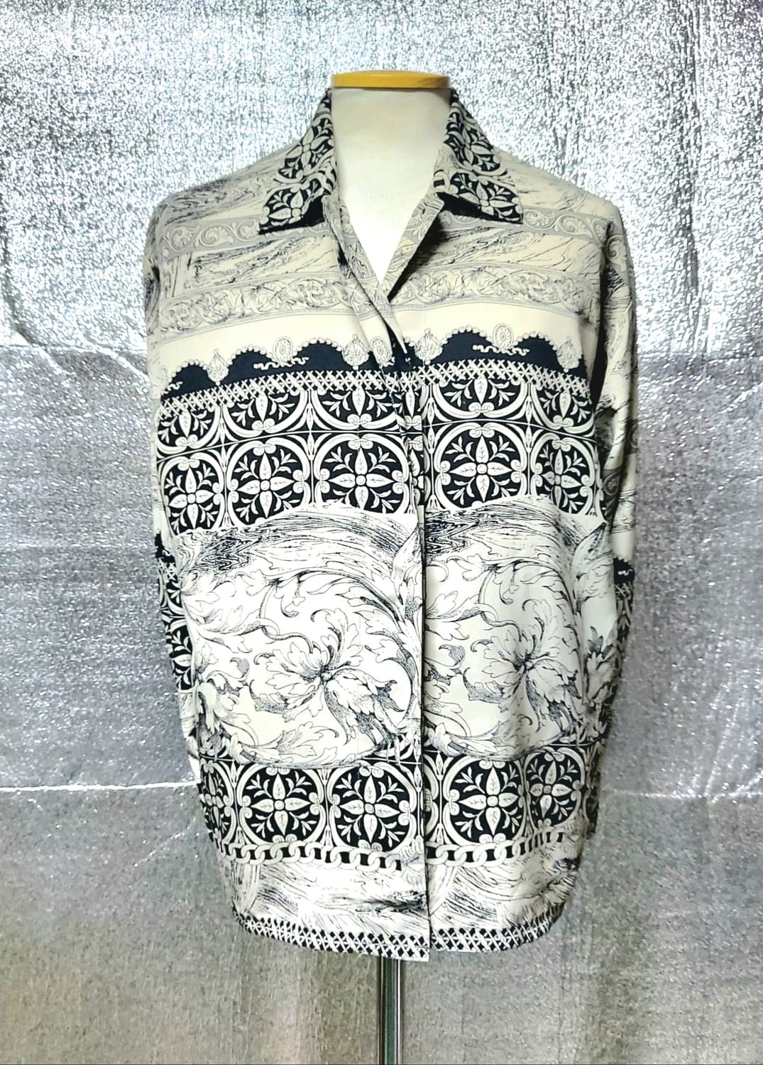 ♤필독♤ 빈티지 실크 셔츠 상품이미지1